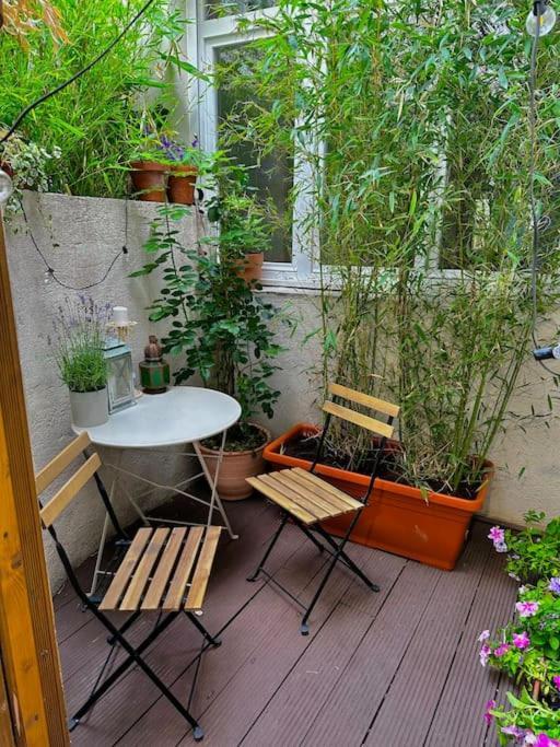 Charming Studio In A Courtyard In Paris Exterior foto